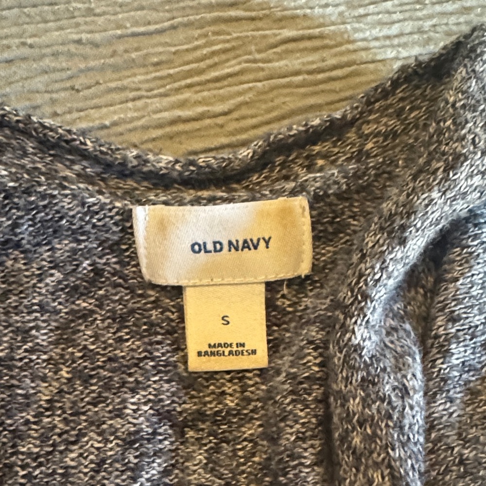 Old Navy Charcoal Knit Top